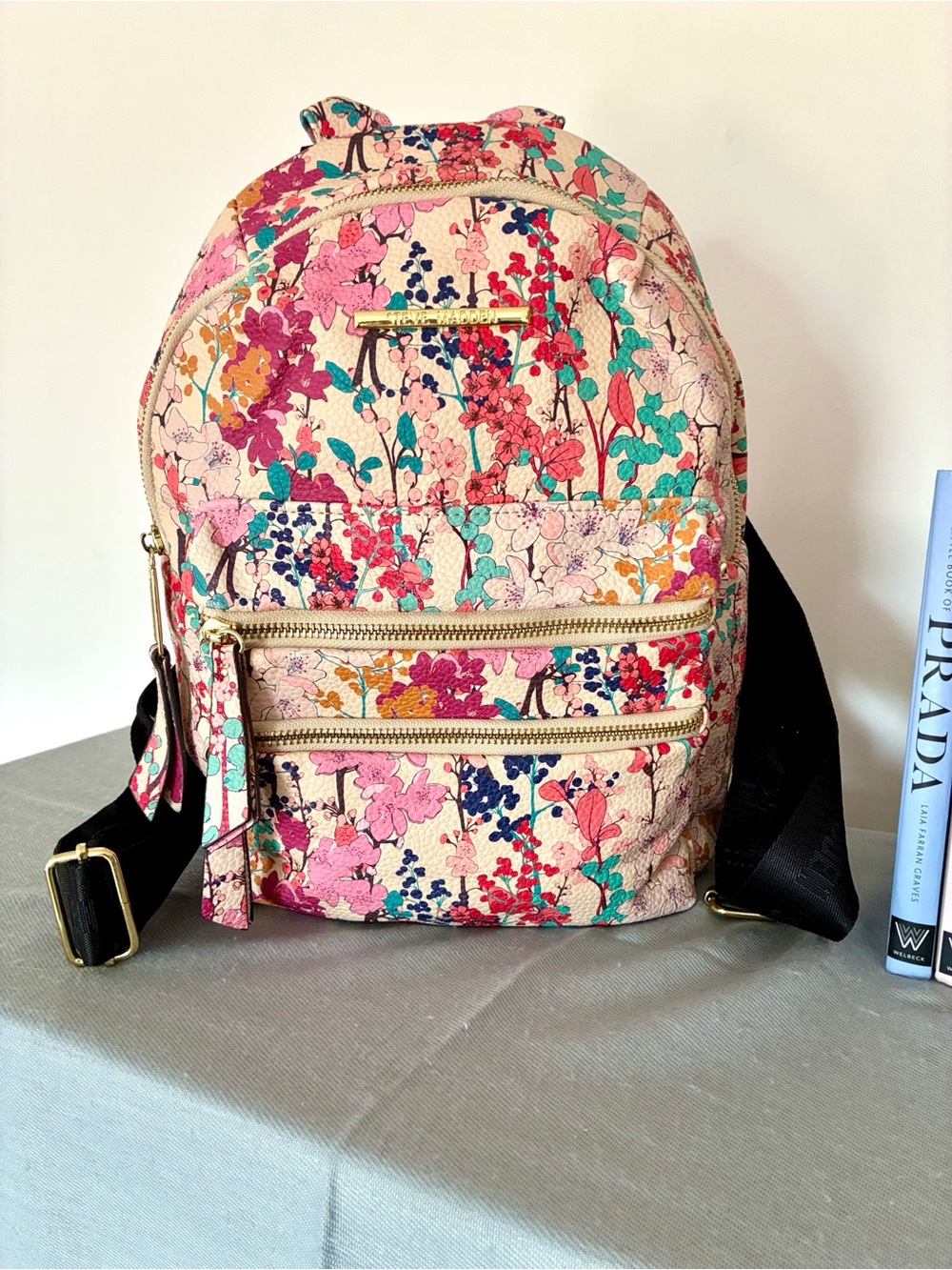 Steve Madden Floral Backpack
